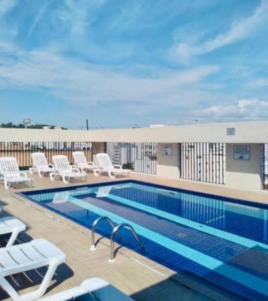 דירות Rio Grande da Serra Flat Em Sao Vicente Com Piscina Na Cobertura מראה חיצוני תמונה